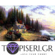 Painting By Numbers Cottage In Forest - Tapiseri.GR Painting By Numbers Cottage In Forest - Tapiseri.GR