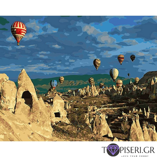 Ζωγραφική με αριθμούς Καππαδοκία 2 - Tapiseri.GR