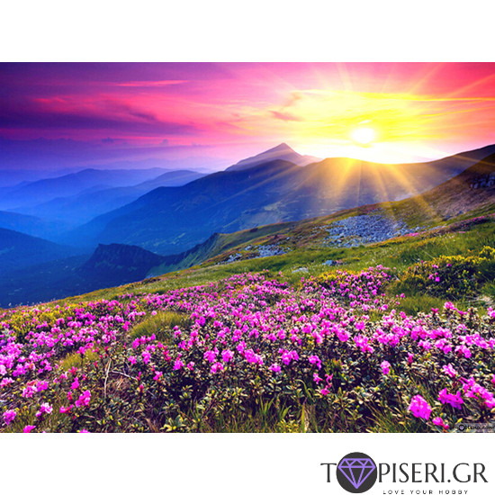 Diamond Painting Colorful Meadow - Tapiseri.GR Diamond Painting Colorful Meadow - Tapiseri.GR