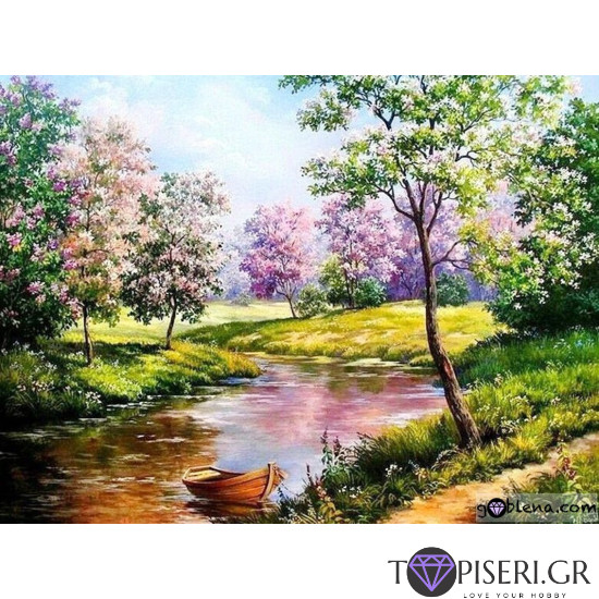 Diamond Painting Spring River - Tapiseri.GR