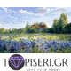 Painting By Numbers House In The Fields - Tapiseri.GR