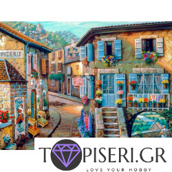 Diamond Painting Colorful Street