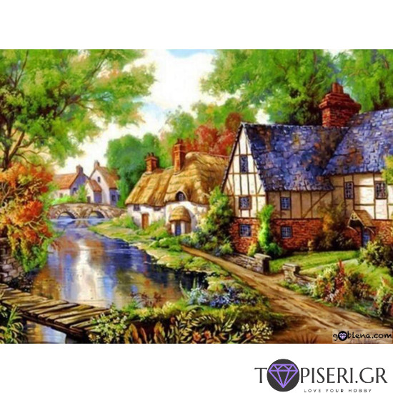Diamond Painting Little Houses - Tapiseri.GR Diamond Painting Little Houses - Tapiseri.GR