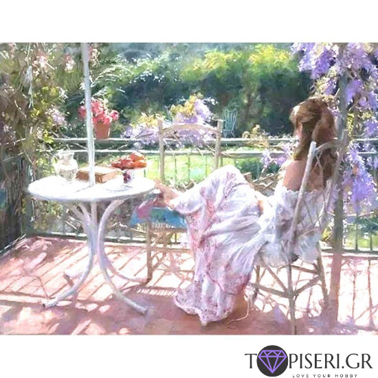 Painting By Numbers Spring View 2 - Tapiseri.GR
