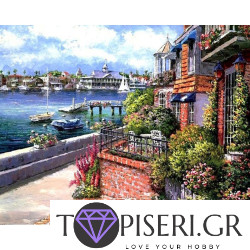 Painting By Numbers House Near The Sea 2