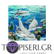 Painting By Numbers Dolphins 3 - Tapiseri.GR