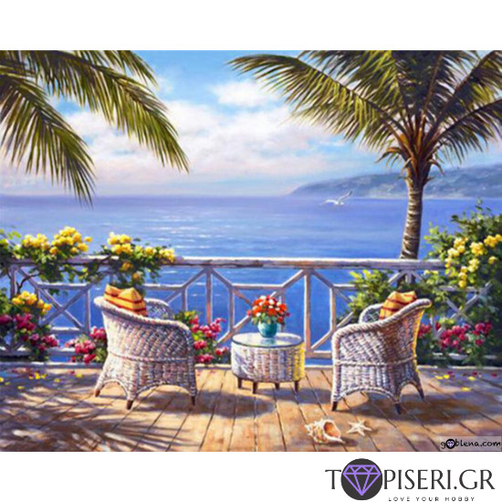 Diamond Painting Marine Terrace 2 - Tapiseri.GR