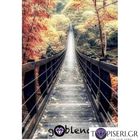 Diamond Painting Bridge To The Forest - Tapiseri.GR Diamond Painting Bridge To The Forest - Tapiseri.GR