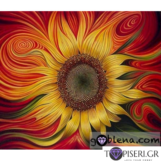 Diamond Painting Sunflower - Tapiseri.GR