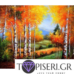 Diamond Painting Autumn Willows