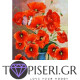 Diamond Painting Poppies In A Vase - Tapiseri.GR