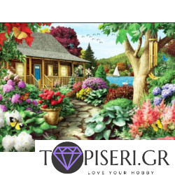 ECO Diamond Painting Wonderful House 3