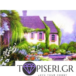 ECO Diamond Painting Purple House