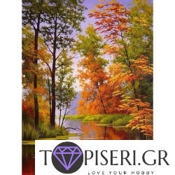 Painting By Numbers Autumn River
