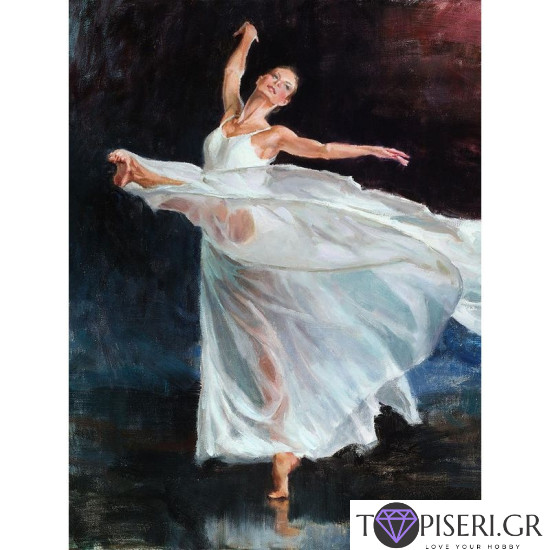 Painting By Numbers Ballerina 7 - Tapiseri.GR Painting By Numbers Ballerina 7 - Tapiseri.GR