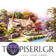 Painting By Numbers House By The Lake 2 - Tapiseri.GR