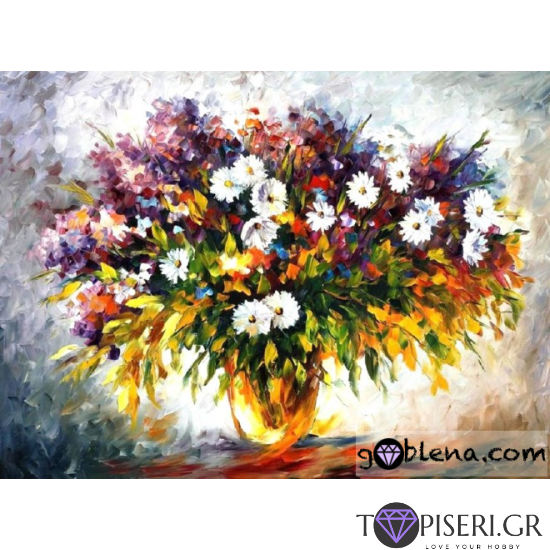 Painting By Numbers Daisies 4 - Tapiseri.GR Painting By Numbers Daisies 4 - Tapiseri.GR