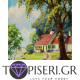Painting By Numbers Path To The House - Tapiseri.GR