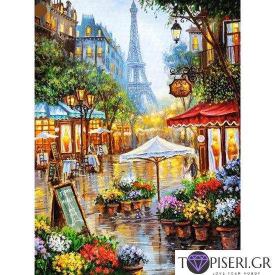 Diamond Painting In The Heart Of Paris - Tapiseri.GR