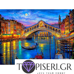 Ζωγραφική με αριθμούς Νυχτερινή Βενετία