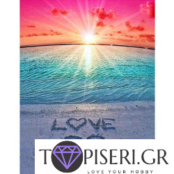Painting By Numbers Love On The Sea