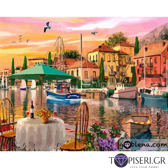 Painting By Numbers Romantic Table - Tapiseri.GR
