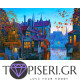 Painting By Numbers City Trough The Night - Tapiseri.GR
