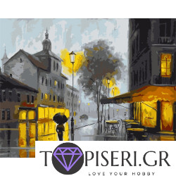 Painting By Numbers Walk In The Rain