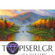 Painting By Numbers Down In The Mountain - Tapiseri.GR