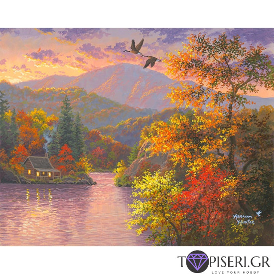 Painting By Numbers Autumn Fairytale - Tapiseri.GR