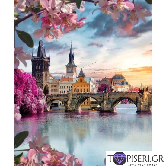 Painting By Numbers Colorful Prague - Tapiseri.GR