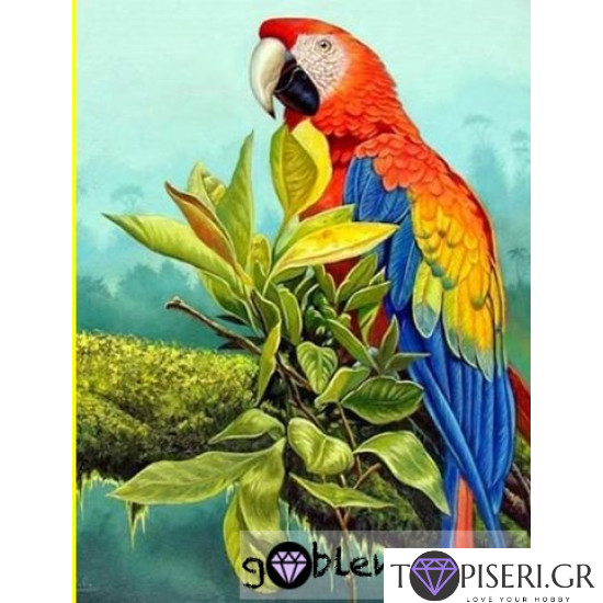 ECO Diamond Painting Parrot - Tapiseri.GR