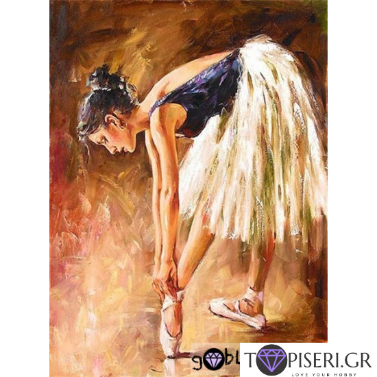 Painting By Numbers Ballerina 9 - Tapiseri.GR