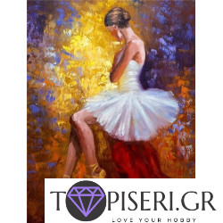 Painting By Numbers Ballerina 10
