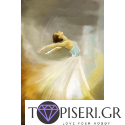 Painting By Numbers Ballerina 12