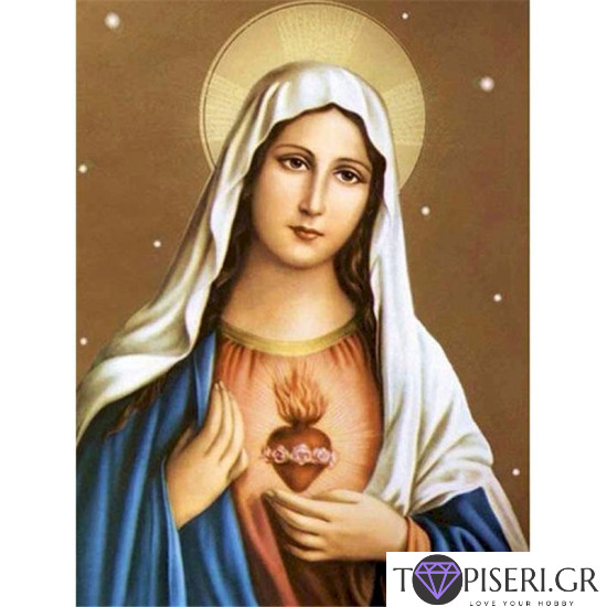 Painting By Numbers Virgin Mary 2 - Tapiseri.GR