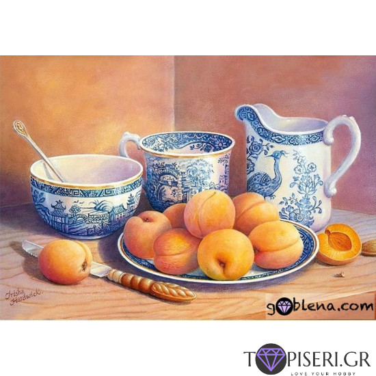 Painting By Numbers Still Life With Peaches - Tapiseri.GR