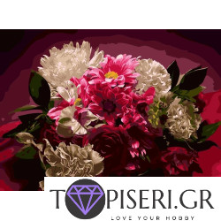 Painting By Numbers Beautiful Flowers 2