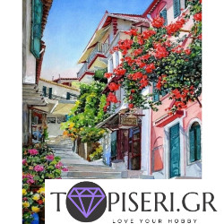 Painting By Numbers Spanish Street