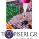 ECO Διαμαντένιο ψηφιδωτό Φοίνικες σε μωβ - Tapiseri.GR