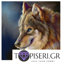 ECO Diamond Painting Beautiful Wolf