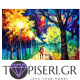 ECO Diamond Painting Rainy Walk - Tapiseri.GR