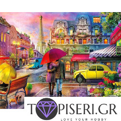 Diamond Painting Romantic Walk In Paris
