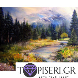 ECO Diamond Painting October After The Painting By Yovka Mechkarova