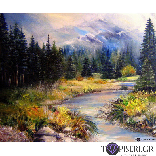 ECO Diamond Painting October After The Painting By Yovka Mechkarova - Tapiseri.GR