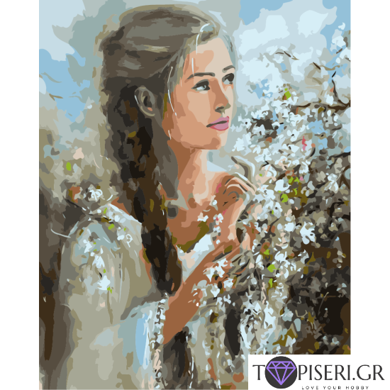 Painting By Numbers Spring Thrills After The Painting By Yovka Mechkarova - Tapiseri.GR