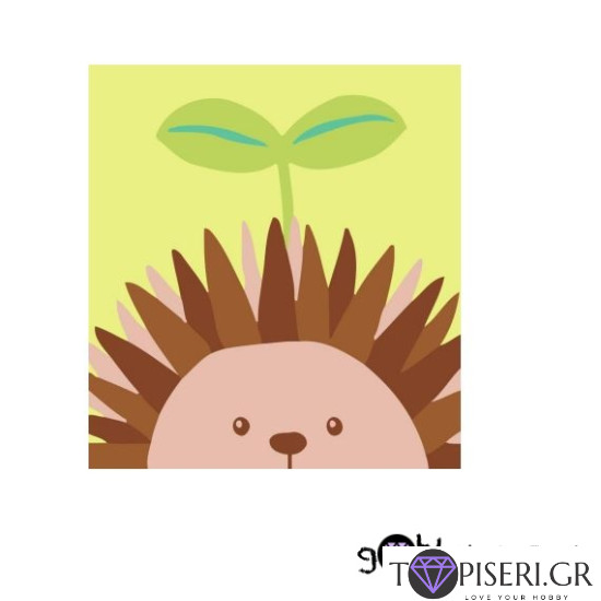 Painting By Numbers For Kids Hedgie - Tapiseri.GR