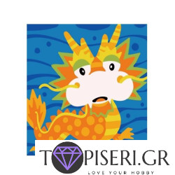 Painting By Numbers For Kids Dragon