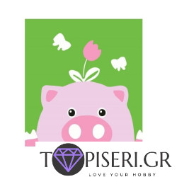 Painting By Numbers For Kids Cute Piggy