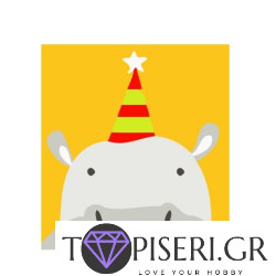 Painting By Numbers For Kids Hippo